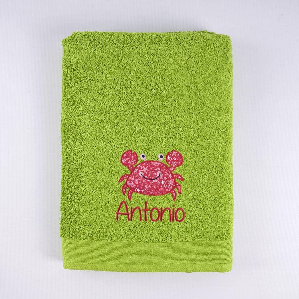 Toallas Personalizadas Bordadas Cangrejo Nanetes - Nanetes #