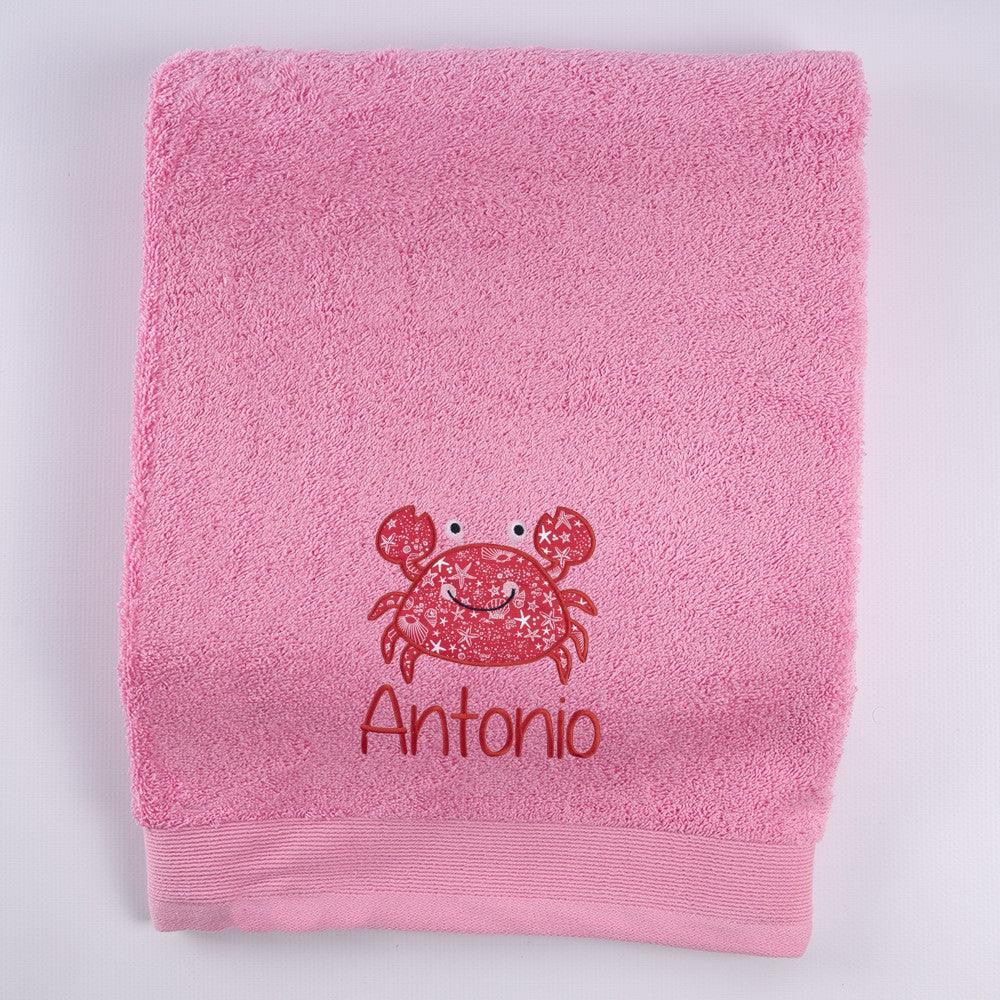 Toallas Personalizadas Bordadas Cangrejo Nanetes - Nanetes #