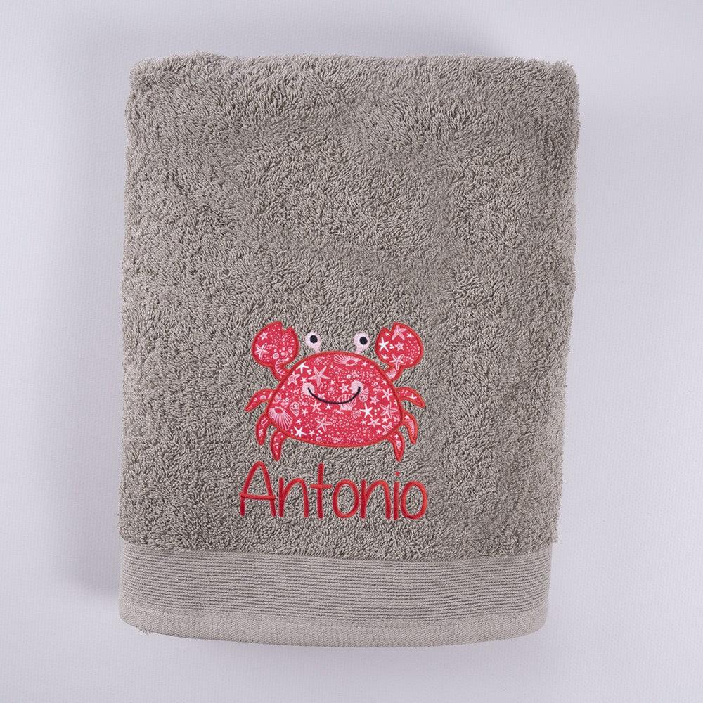 Toallas Personalizadas Bordadas Cangrejo Nanetes - Nanetes #