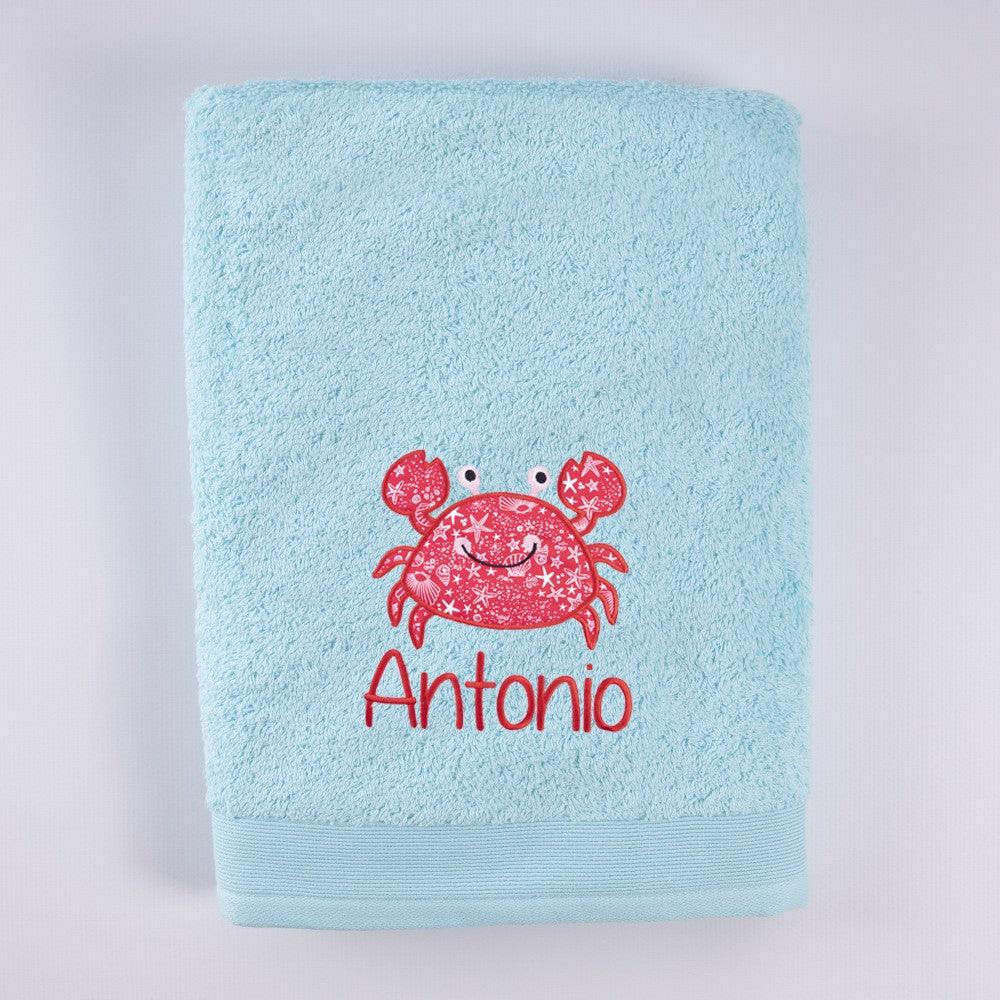 Toallas Personalizadas Bordadas Cangrejo Nanetes - Nanetes #