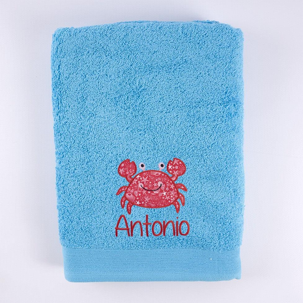 Toallas Personalizadas Bordadas Cangrejo Nanetes - Nanetes #