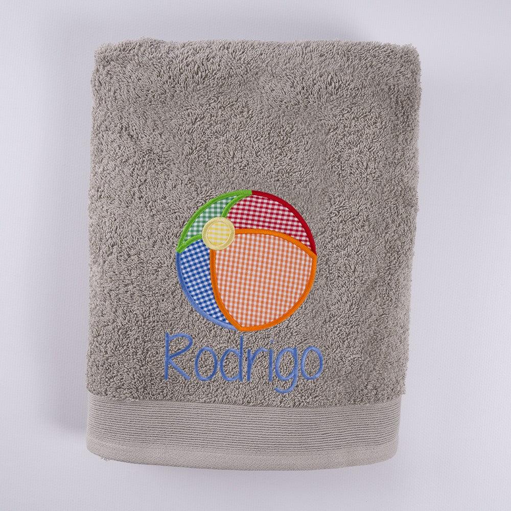 Toallas Personalizadas Pelota Playa Bordada Nanetes - Nanetes #