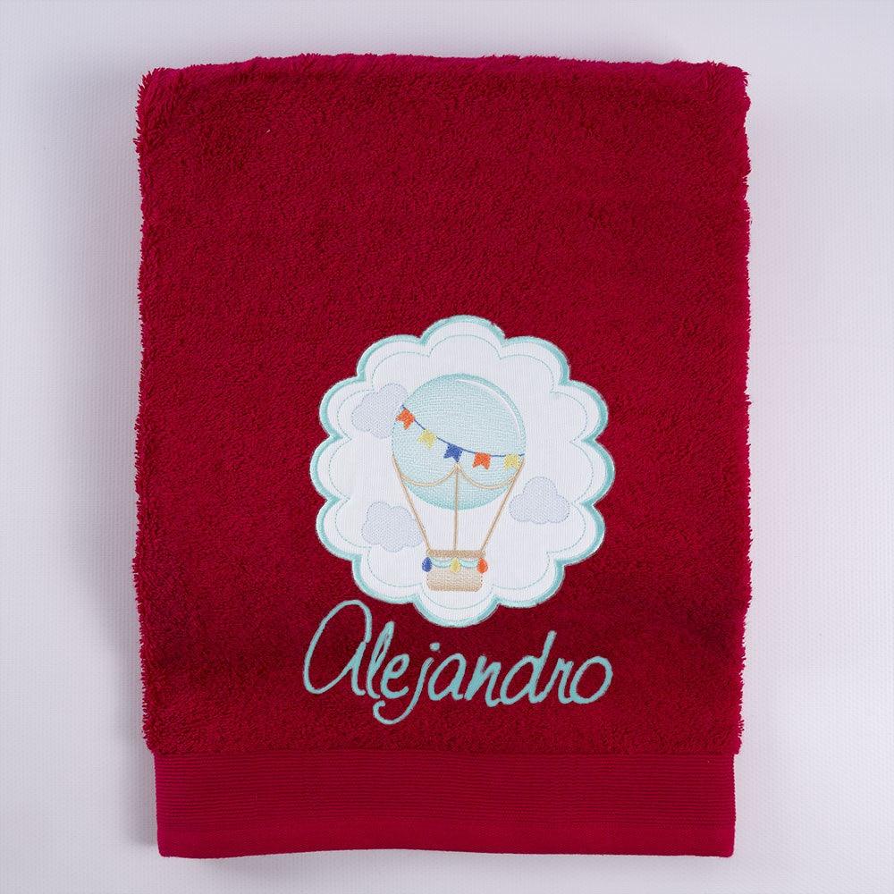 Toallas Personalizadas Globo Aerostatico Nanetes - Nanetes #