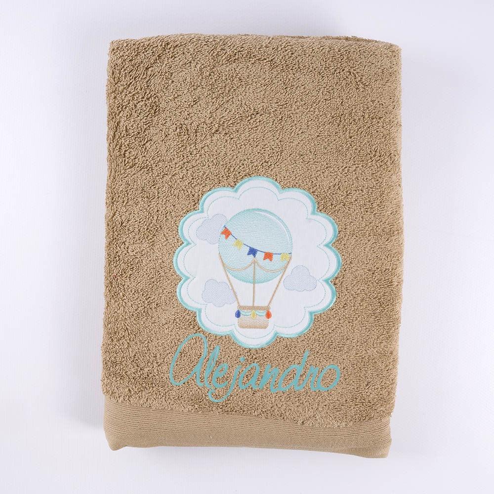 Toallas Personalizadas Globo Aerostatico Nanetes - Nanetes #