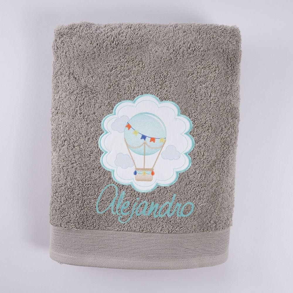 Toallas Personalizadas Globo Aerostatico Nanetes