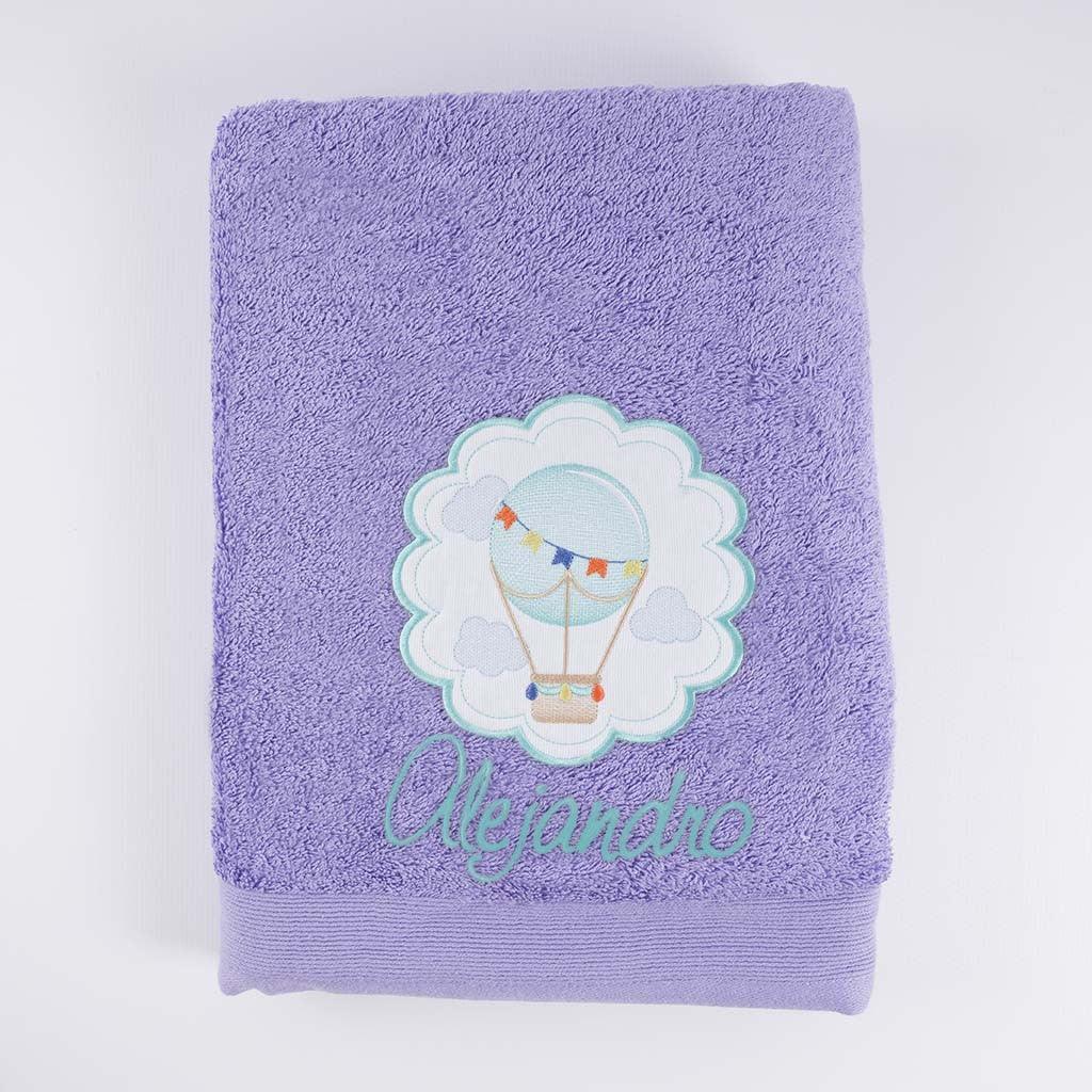 Toallas Personalizadas Globo Aerostatico Nanetes