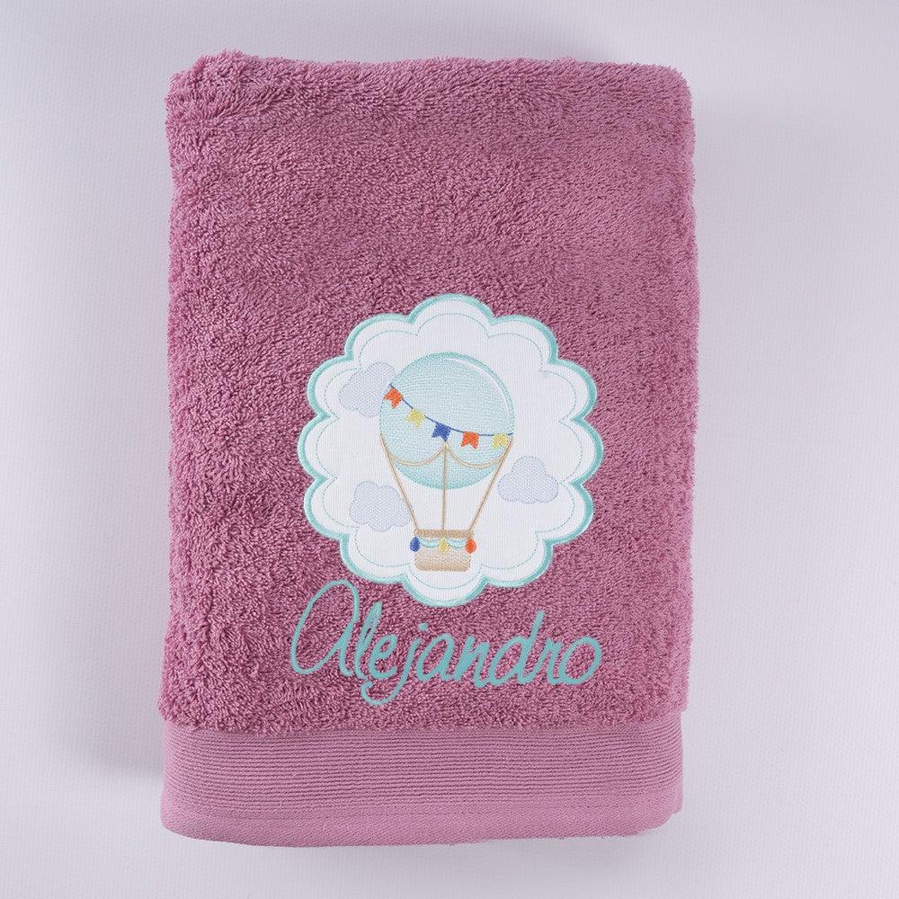 Toallas Personalizadas Globo Aerostatico Nanetes