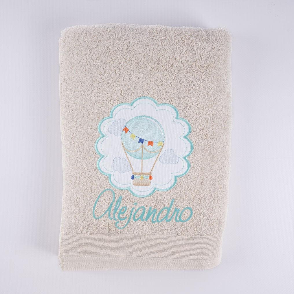 Toallas Personalizadas Globo Aerostatico Nanetes - Nanetes #