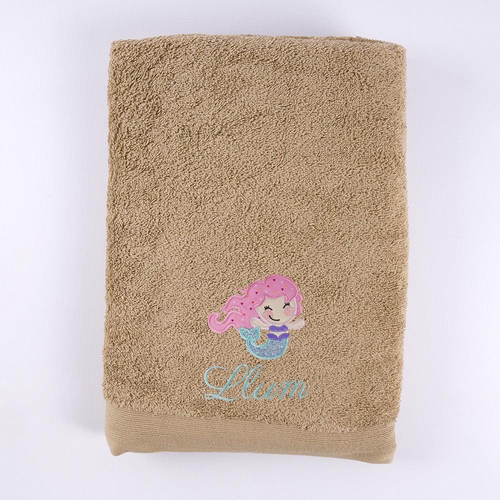 Toallas Personalizadas Bordado Sirena Nanetes