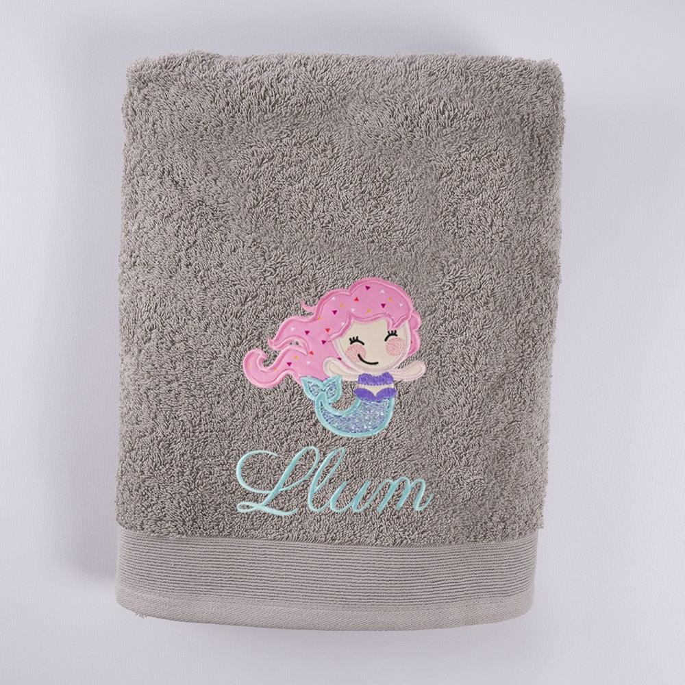Toallas Personalizadas Bordado Sirena Nanetes