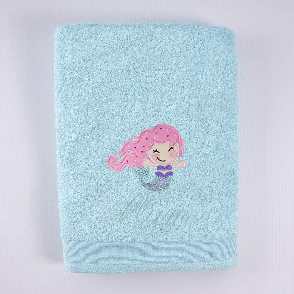 Toallas Personalizadas Bordado Sirena Nanetes