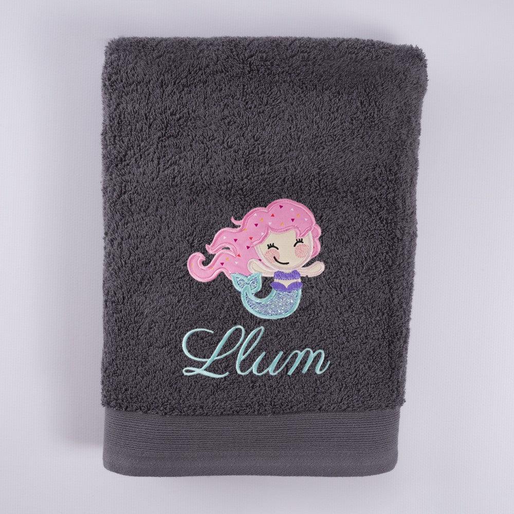 Toallas Personalizadas Bordado Sirena Nanetes