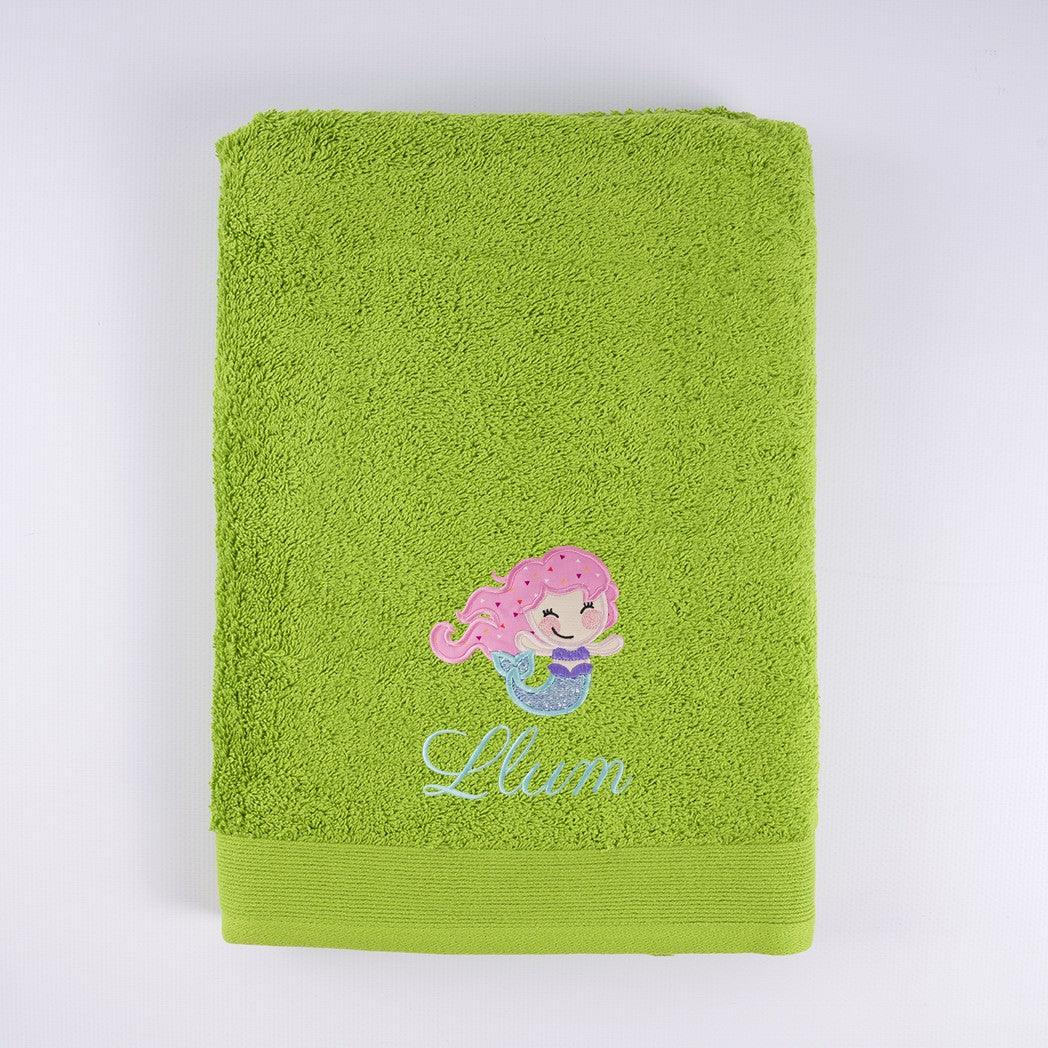 Toallas Personalizadas Bordado Sirena Nanetes