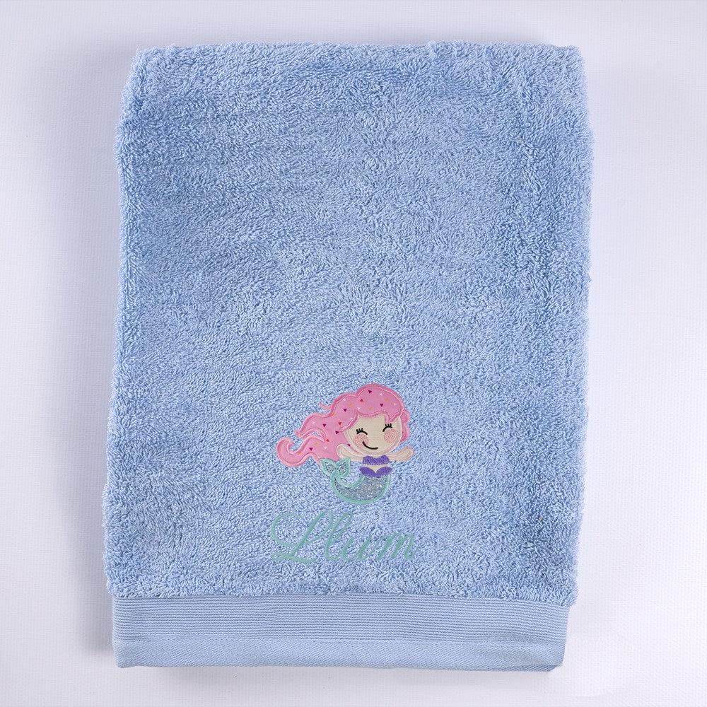 Toallas Personalizadas Bordado Sirena Nanetes