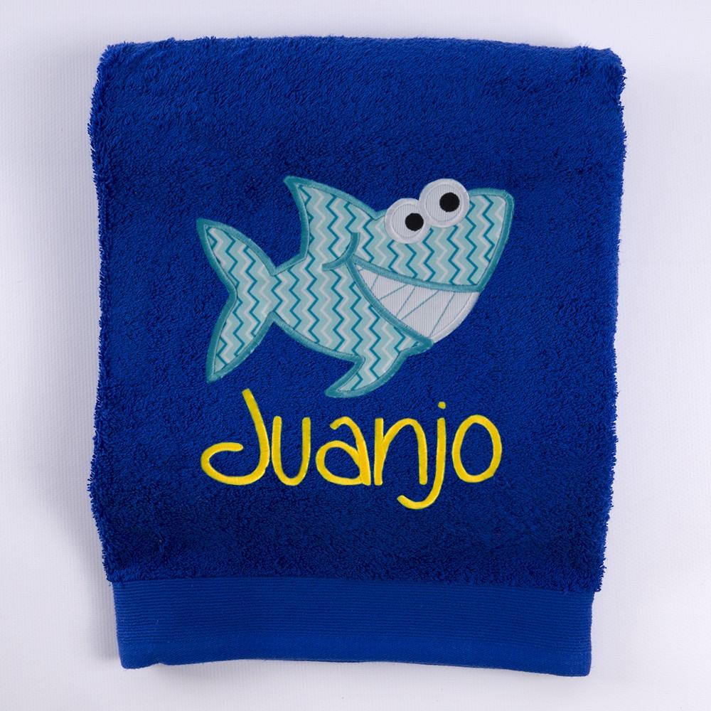 Toallas Personalizadas con Bordado Tiburón Nanetes - Nanetes #
