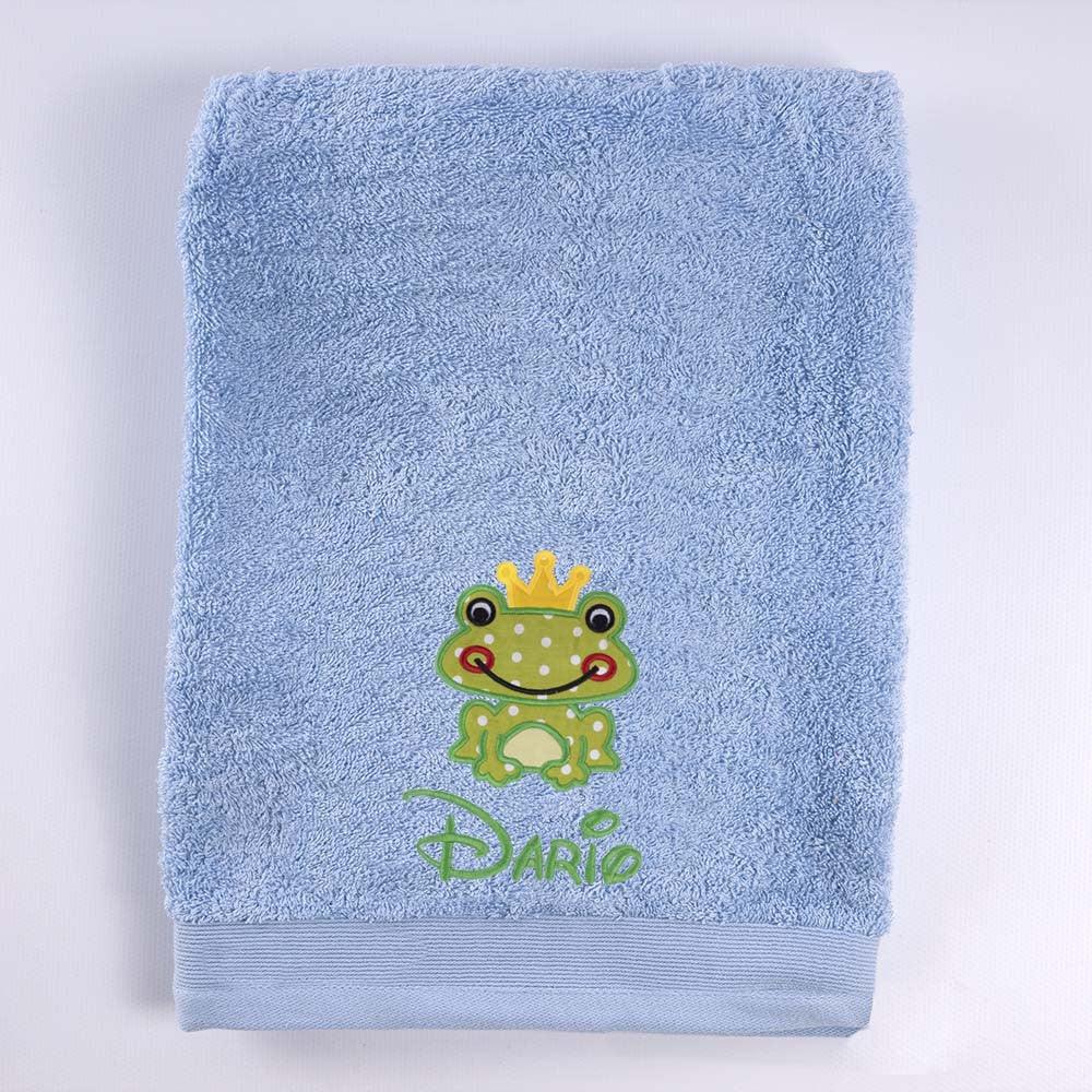 Toallas Personalizadas con Bordado Rana Príncipe Nanetes - Nanetes #