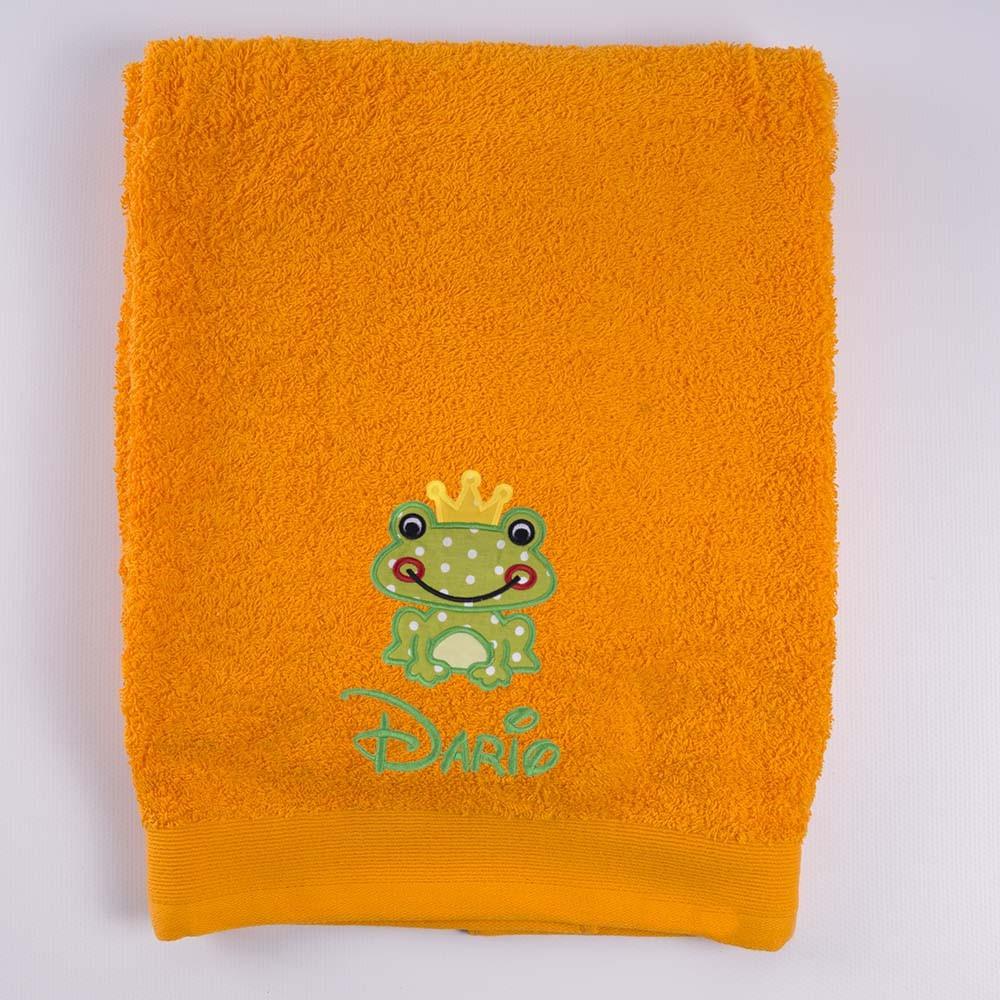 Toallas Personalizadas con Bordado Rana Príncipe Nanetes - Nanetes #