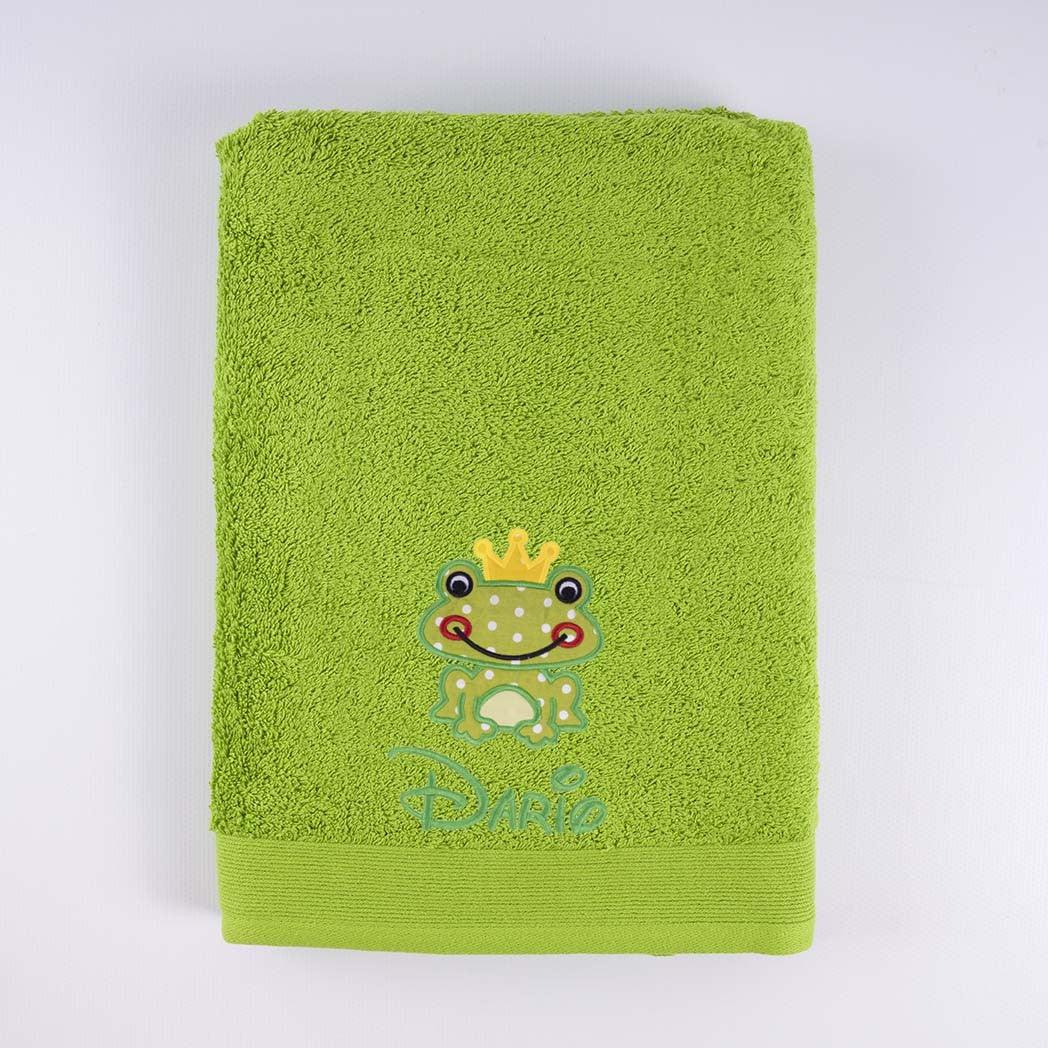 Toallas Personalizadas con Bordado Rana Príncipe Nanetes - Nanetes #