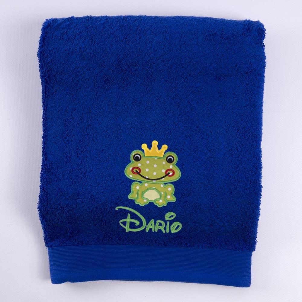 Toallas Personalizadas con Bordado Rana Príncipe Nanetes