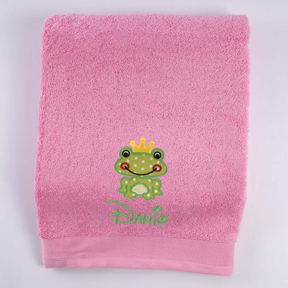 Toallas Personalizadas con Bordado Rana Príncipe Nanetes