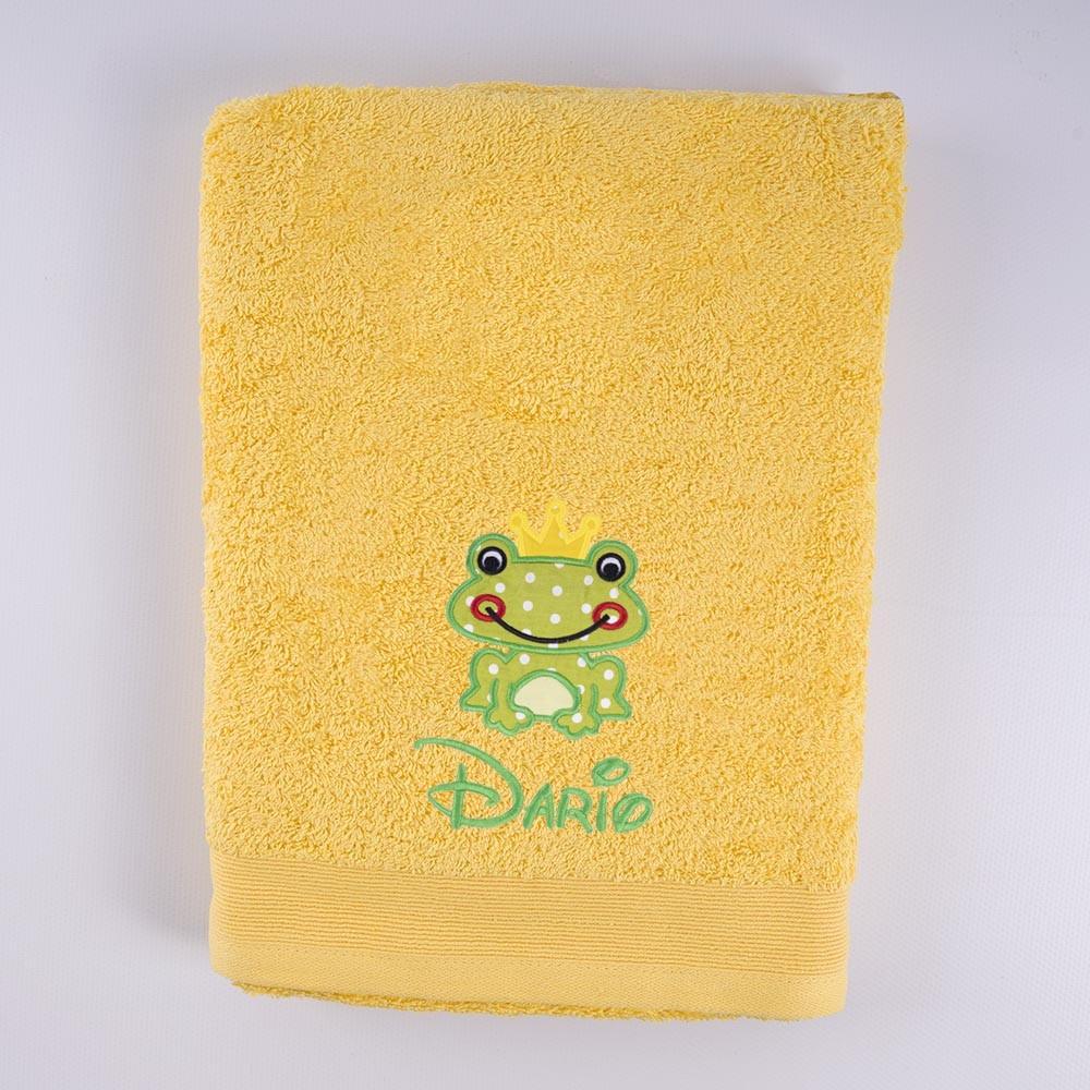 Toallas Personalizadas con Bordado Rana Príncipe Nanetes