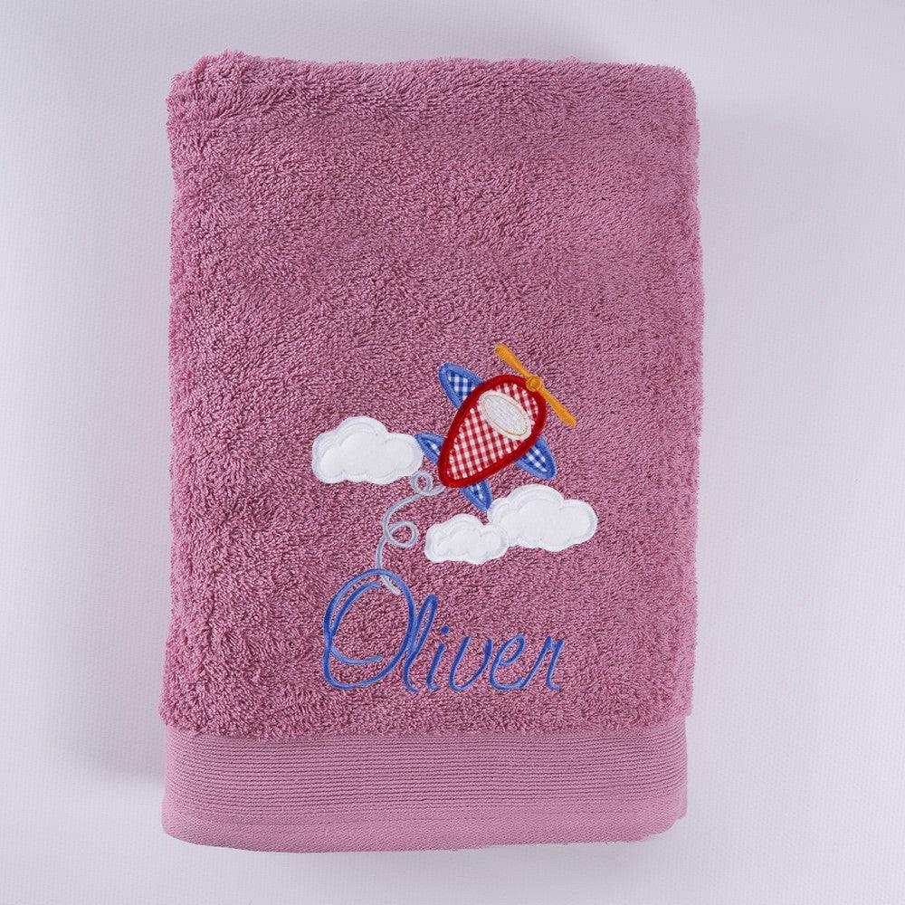 Toallas Personalizadas Avión en Nubes Nanetes