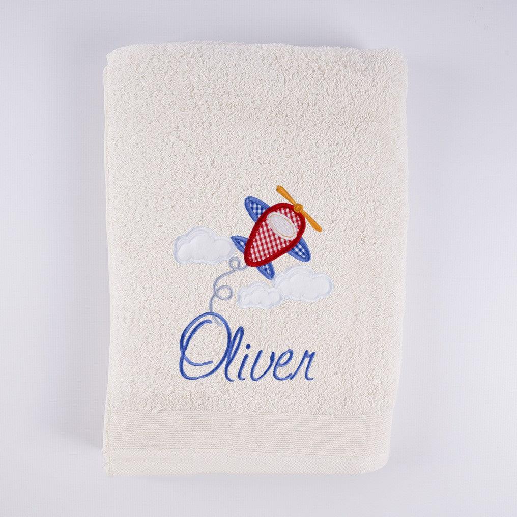 Toallas Personalizadas Avión en Nubes Nanetes - Nanetes #