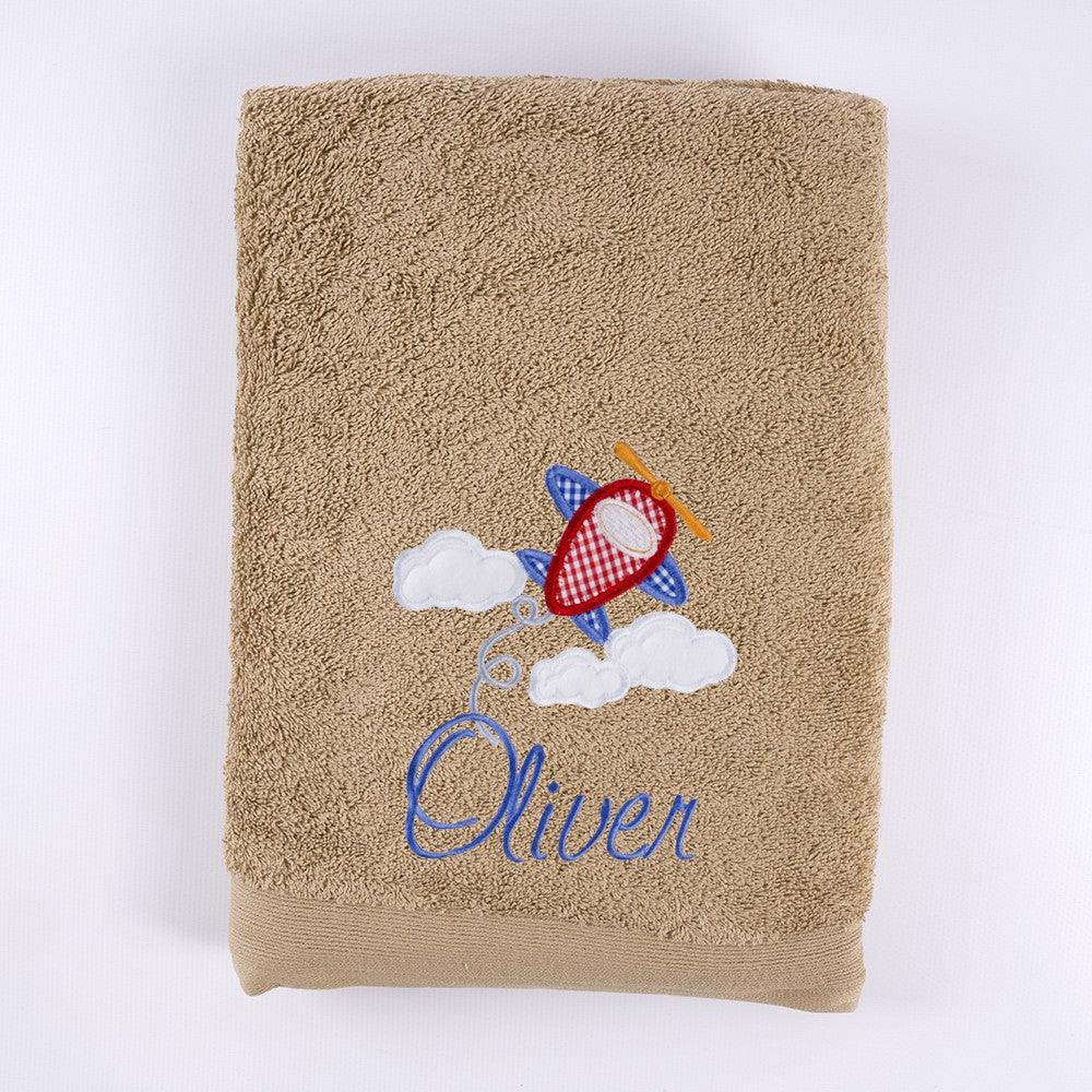 Toallas Personalizadas Avión en Nubes Nanetes