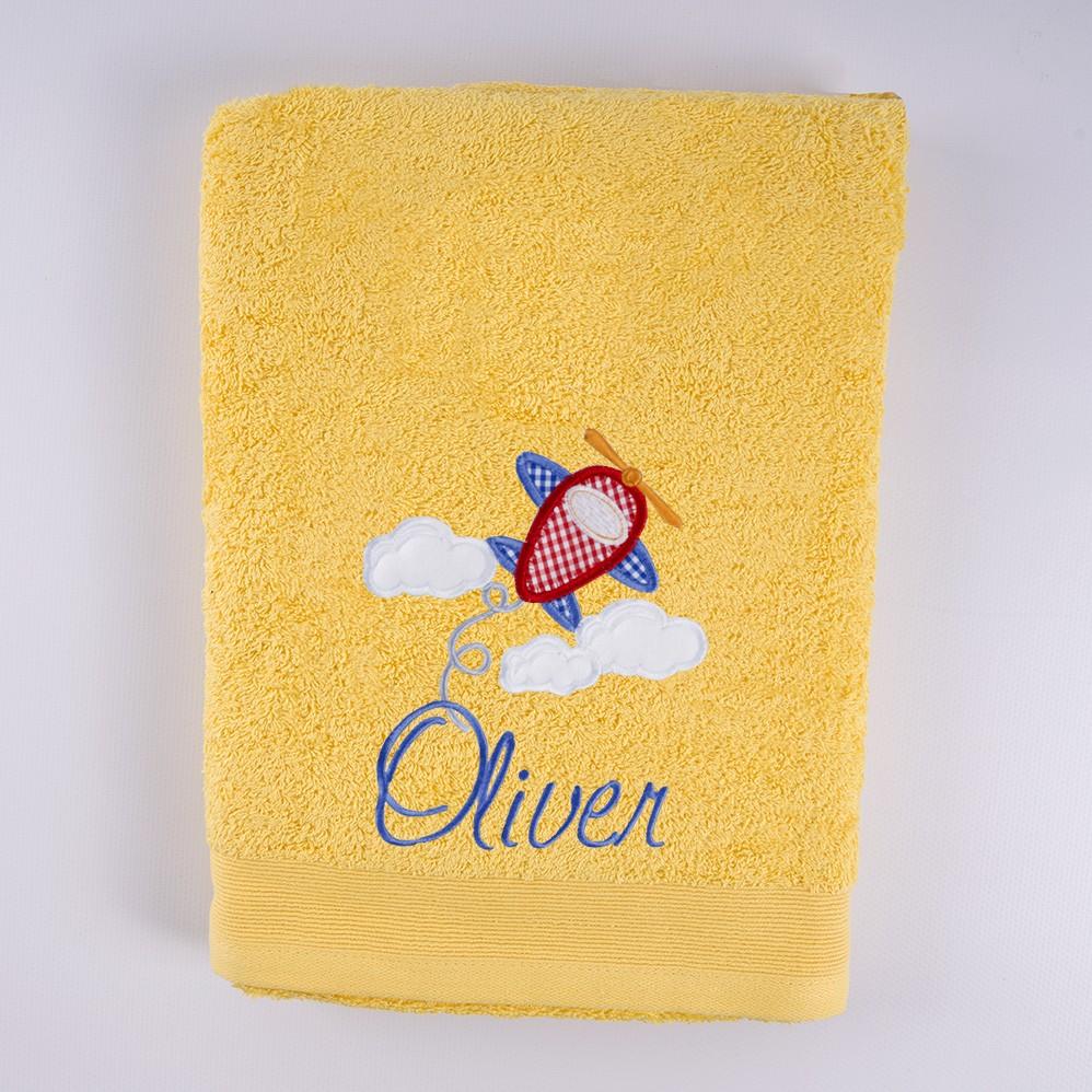 Toallas Personalizadas Avión en Nubes Nanetes