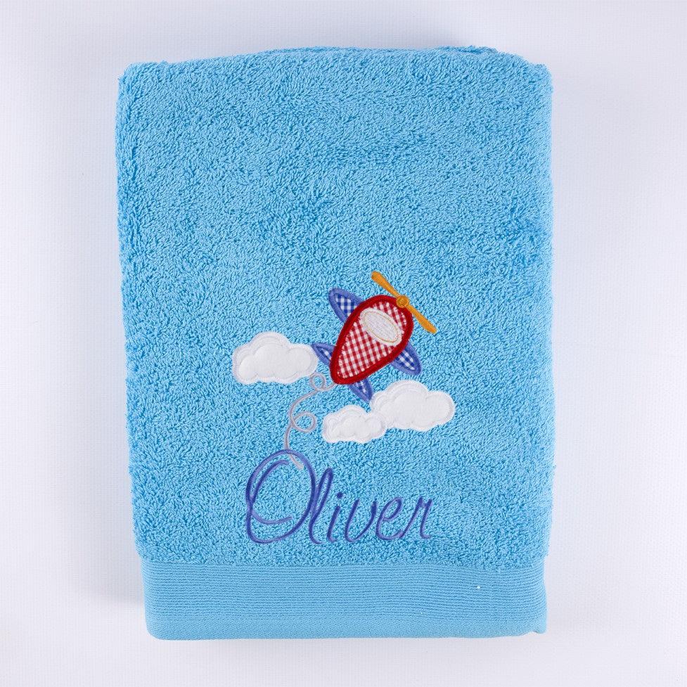 Toallas Personalizadas Avión en Nubes Nanetes - Nanetes #