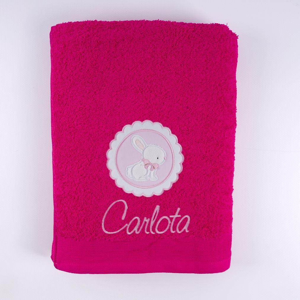 Toallas Personalizadas Niños Bordado Conejito Nanetes - Nanetes #