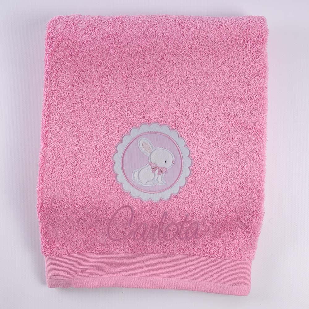 Toallas Personalizadas Niños Bordado Conejito Nanetes - Nanetes #