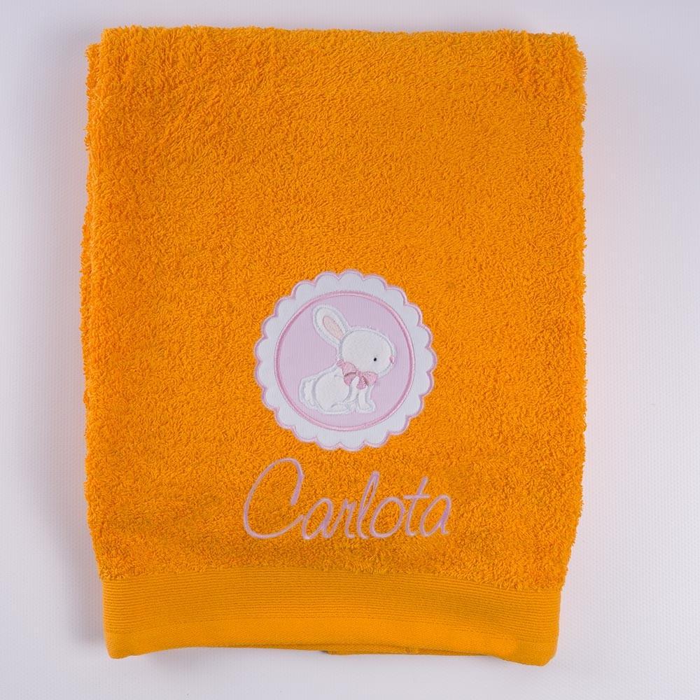 Toallas Personalizadas Niños Bordado Conejito Nanetes