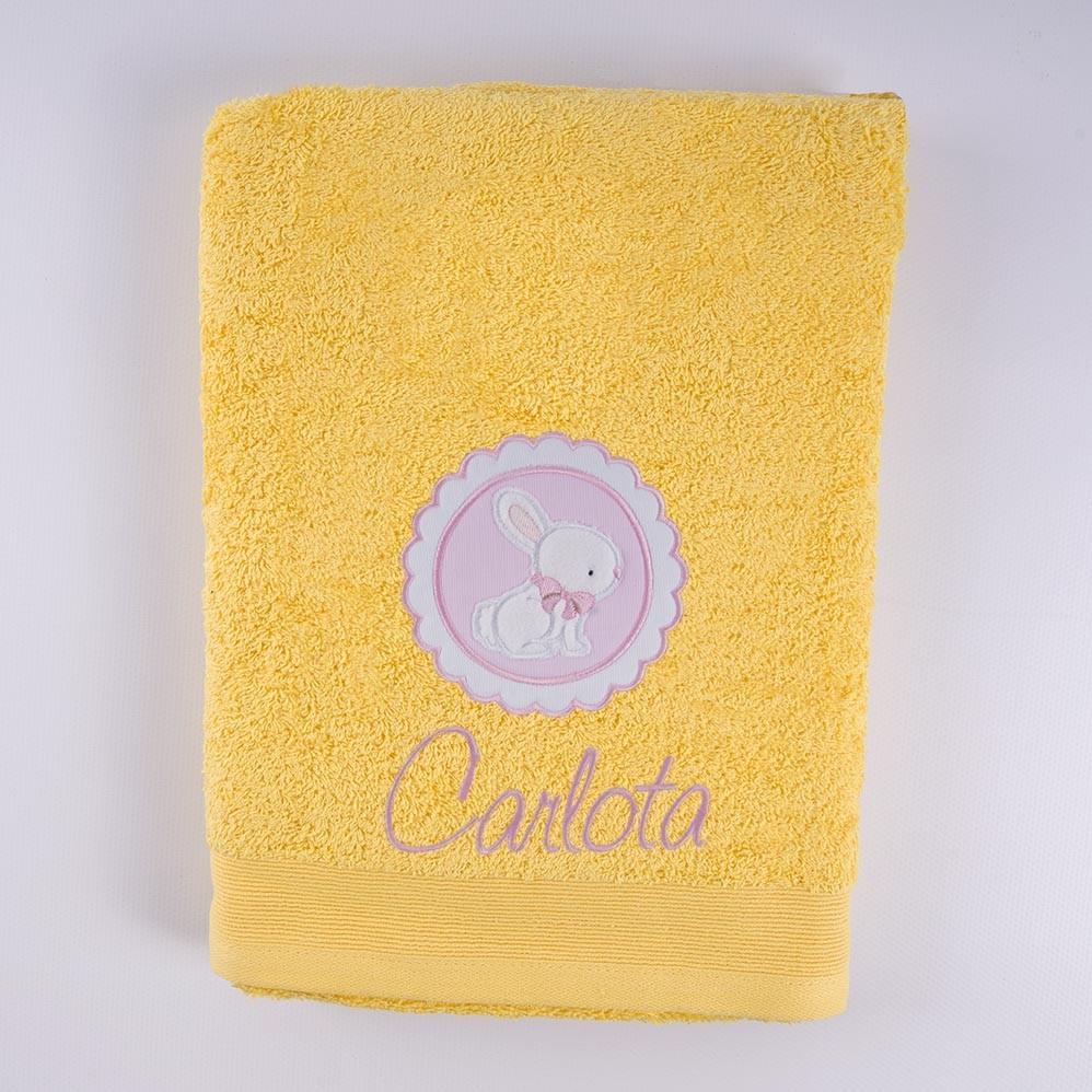 Toallas Personalizadas Niños Bordado Conejito Nanetes