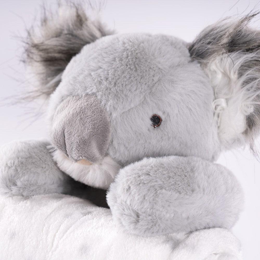 Manta Bebé Personalizada con Peluche Koala Gris Nanetes - Nanetes #