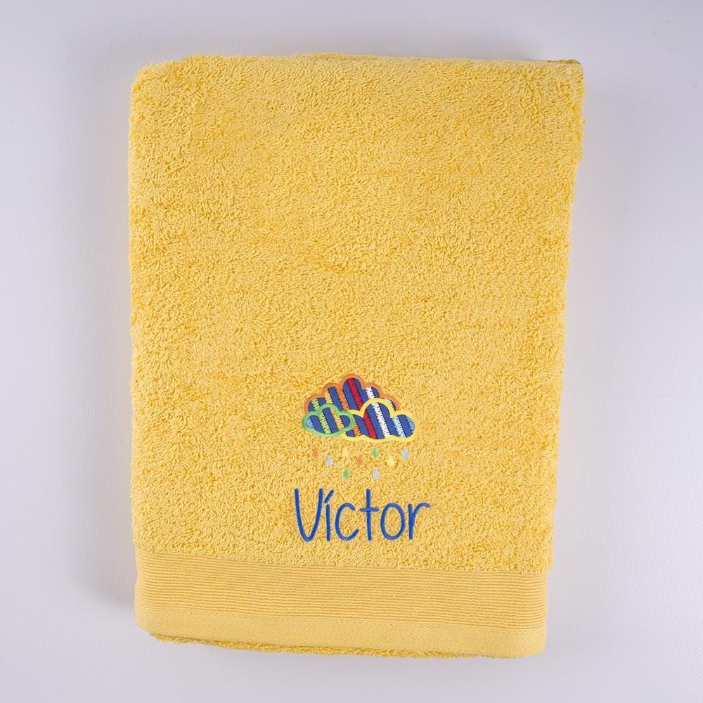 Toallas Personalizadas Bordada Nube de Colores Nanetes - Nanetes #