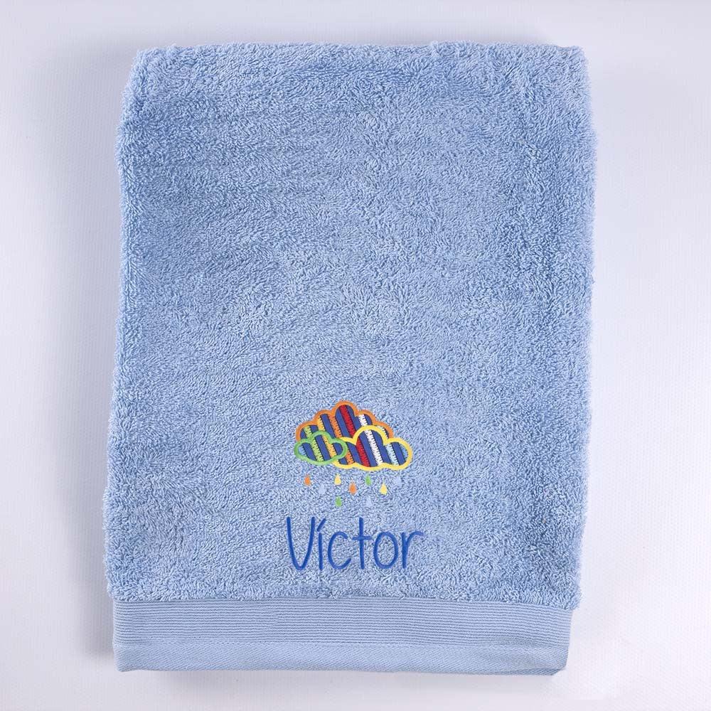 Toallas Personalizadas Bordada Nube de Colores Nanetes