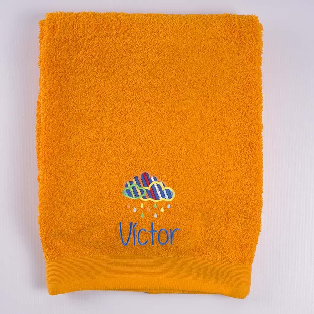 Toallas Personalizadas Bordada Nube de Colores Nanetes