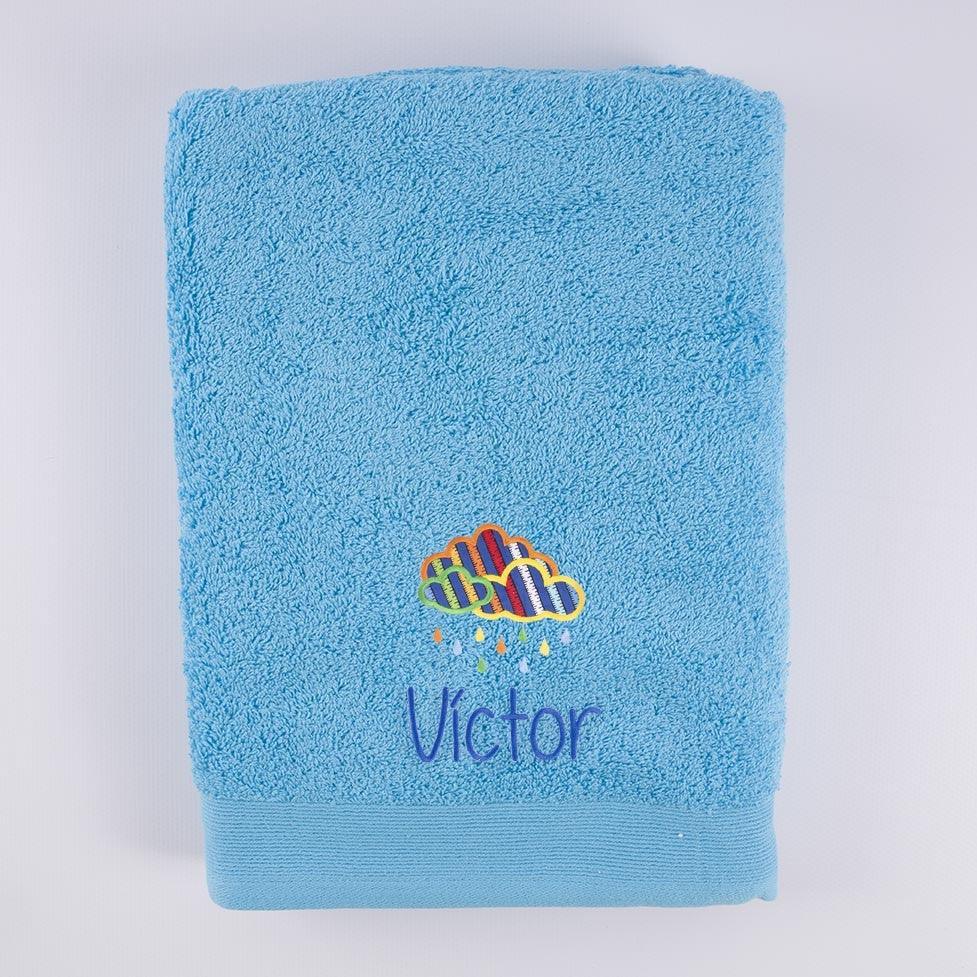 Toallas Personalizadas Bordada Nube de Colores Nanetes - Nanetes #
