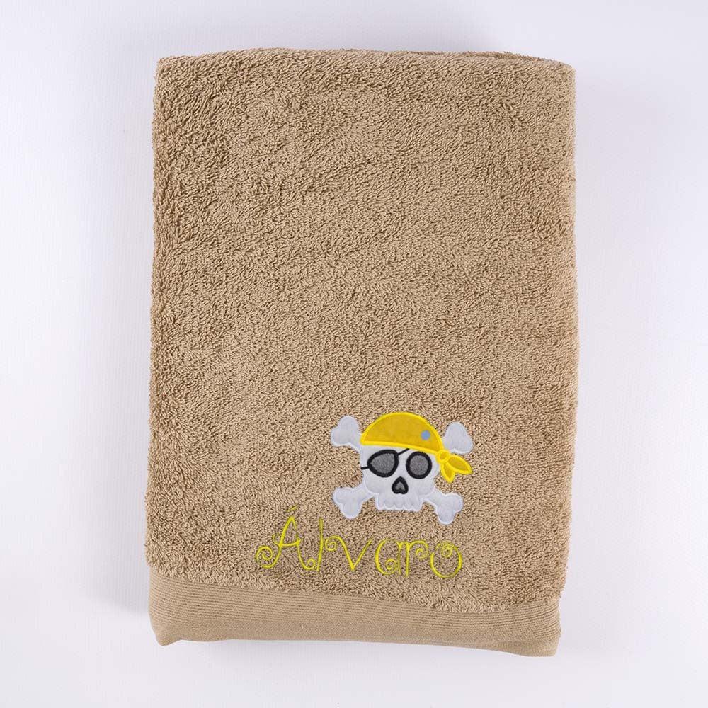 Toallas Personalizadas Niños Bordado Piratas Nanetes - Nanetes #