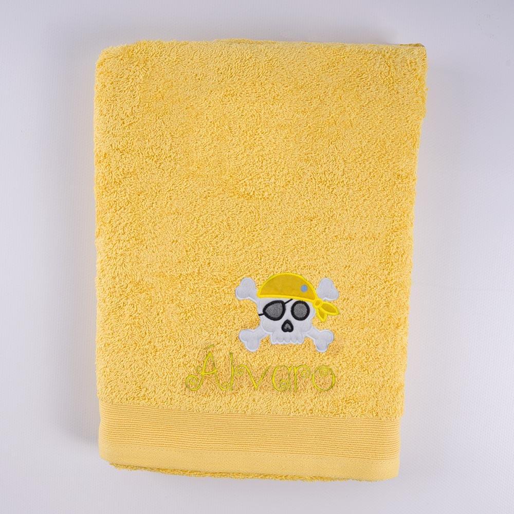 Toallas Personalizadas Niños Bordado Piratas Nanetes - Nanetes #
