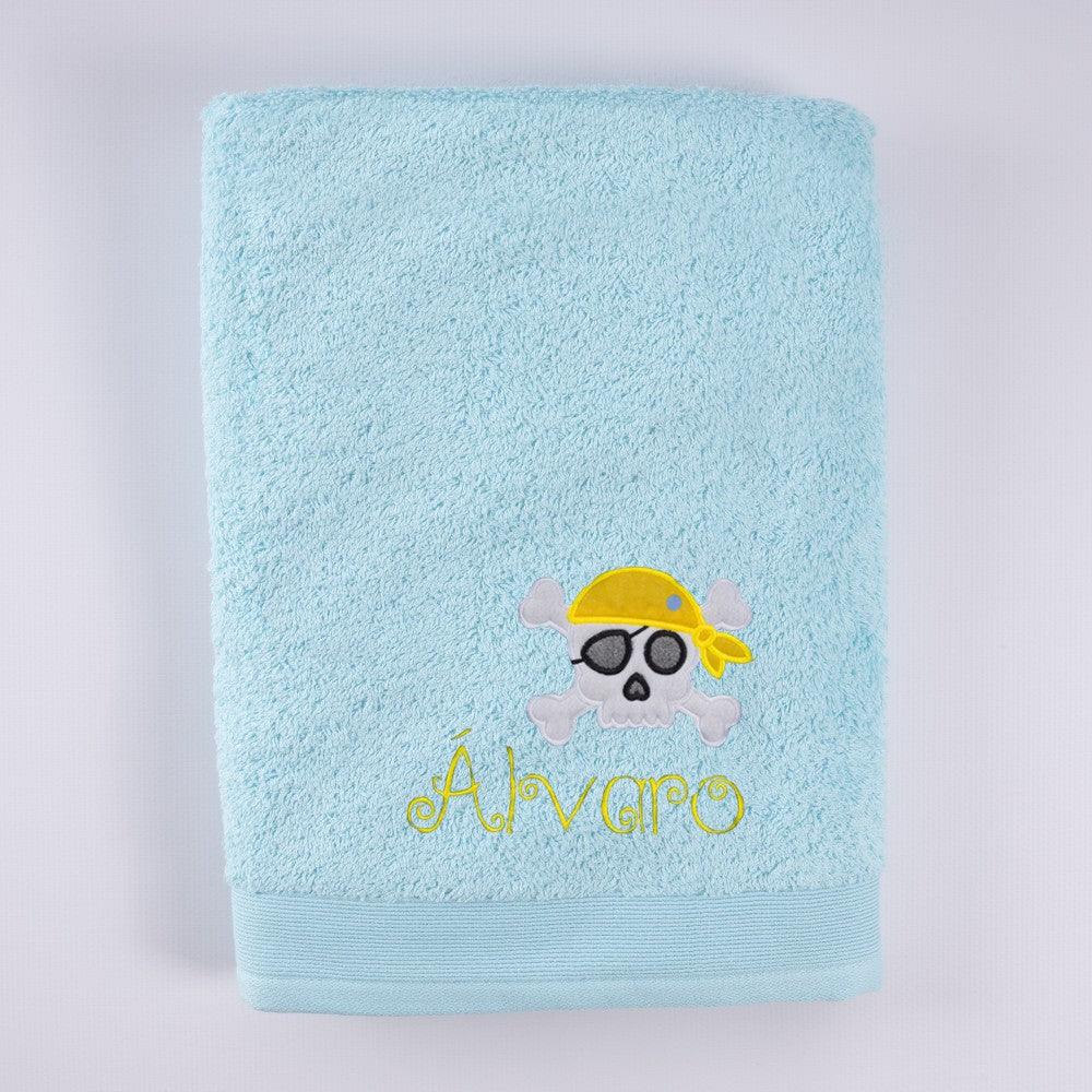 Toallas Personalizadas Niños Bordado Piratas Nanetes - Nanetes #
