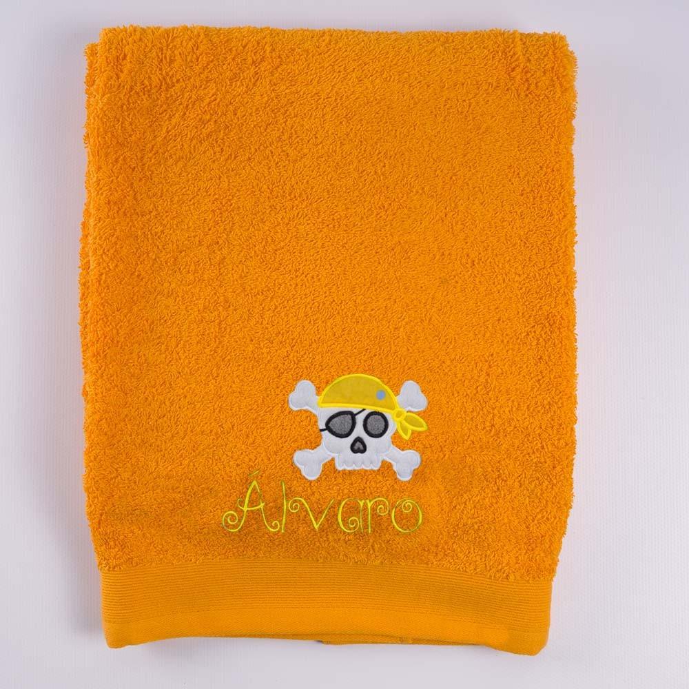 Toallas Personalizadas Niños Bordado Piratas Nanetes