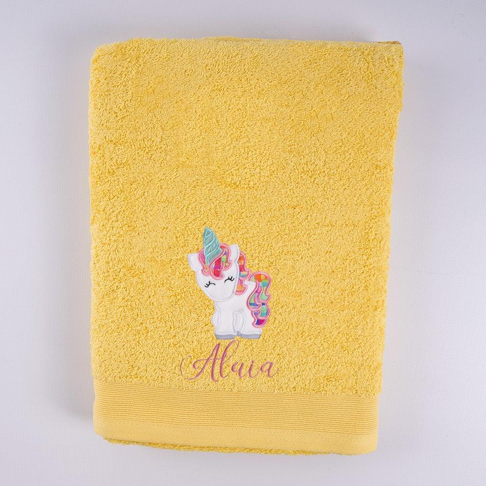 Toallas Personalizadas Unicornio Nanetes