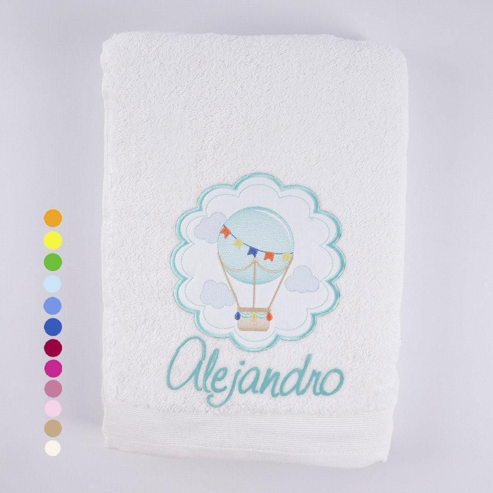 Toallas Personalizadas Globo Aerostatico Nanetes - Nanetes #