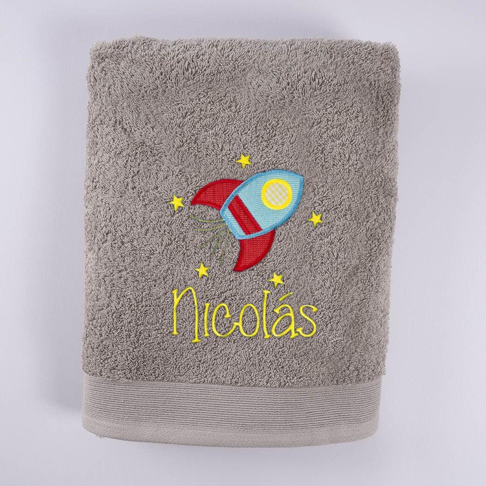 Toallas Personalizadas Cohete Estrellas Nanetes - Nanetes #