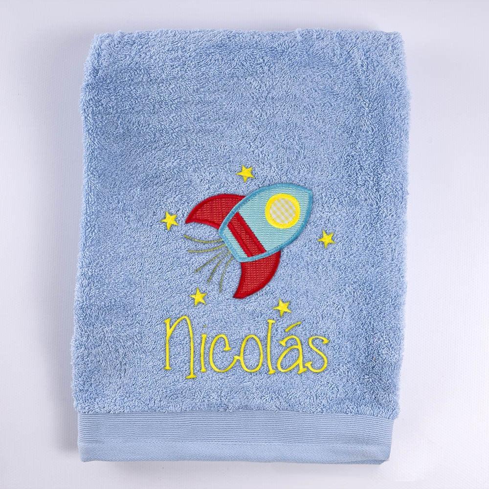 Toallas Personalizadas Cohete Estrellas Nanetes - Nanetes #