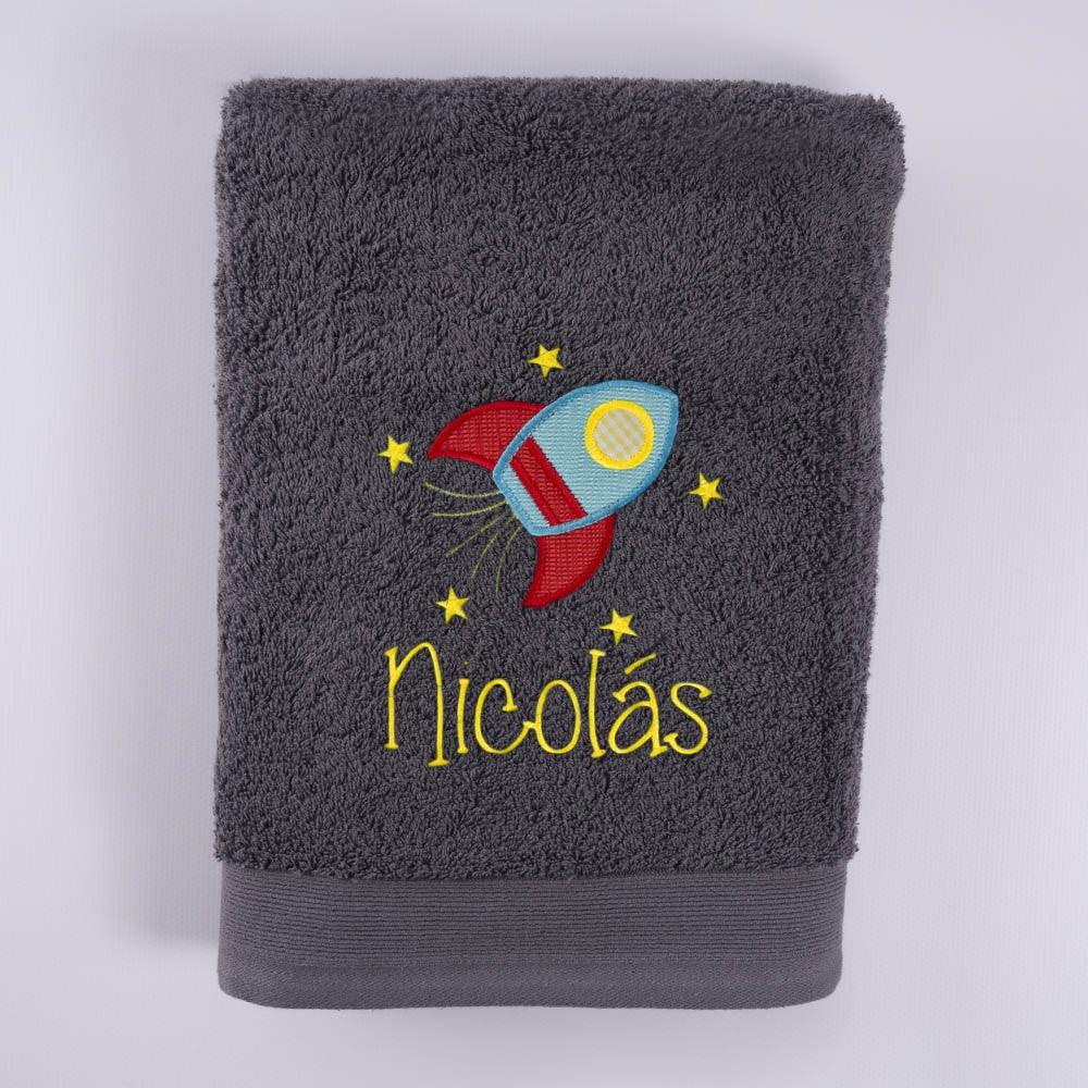Toallas Personalizadas Cohete Estrellas Nanetes - Nanetes #