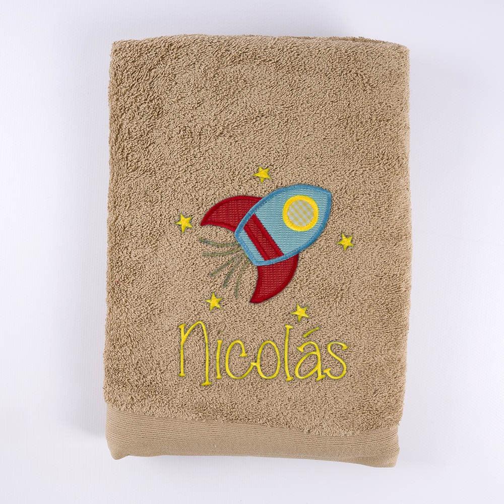 Toallas Personalizadas Cohete Estrellas Nanetes - Nanetes #