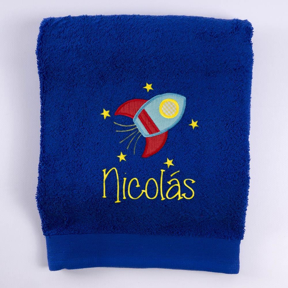Toallas Personalizadas Cohete Estrellas Nanetes - Nanetes #